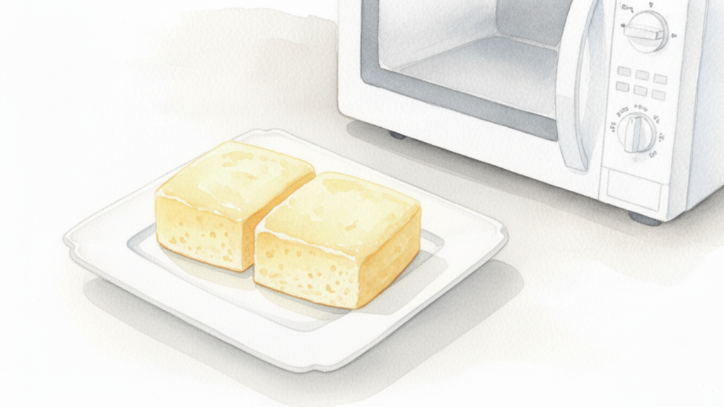 キッチンペーパーで吸水する