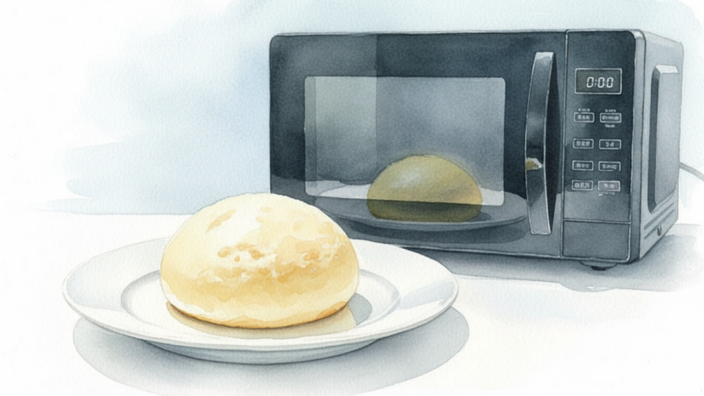 原因4：混ぜすぎで膨らみが悪くなる