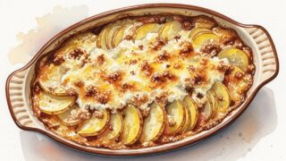 電子レンジでグラタンに焦げ目をつける方法と具体的な注意点