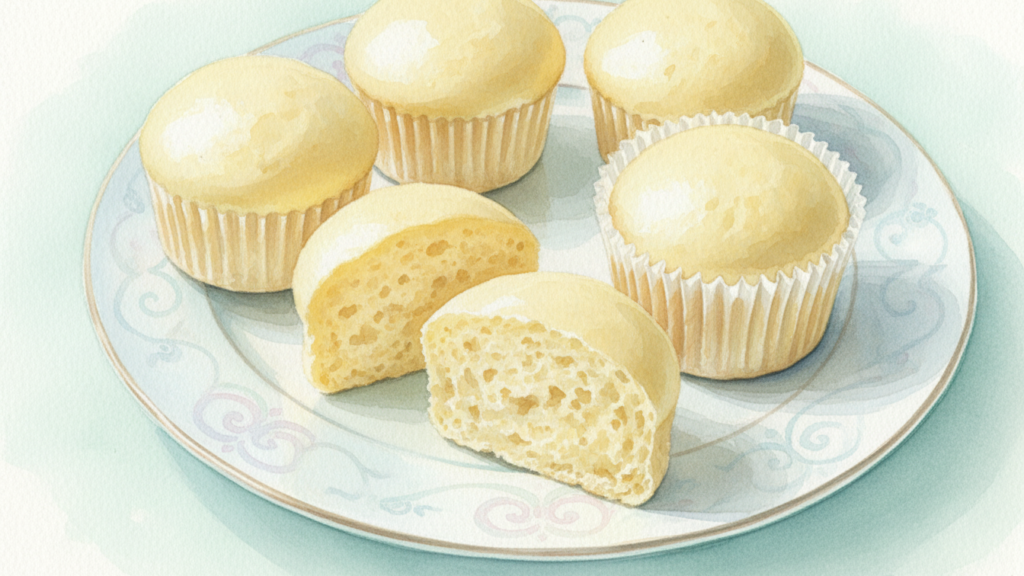 レンジで蒸しパンが固くならない人気レシピ