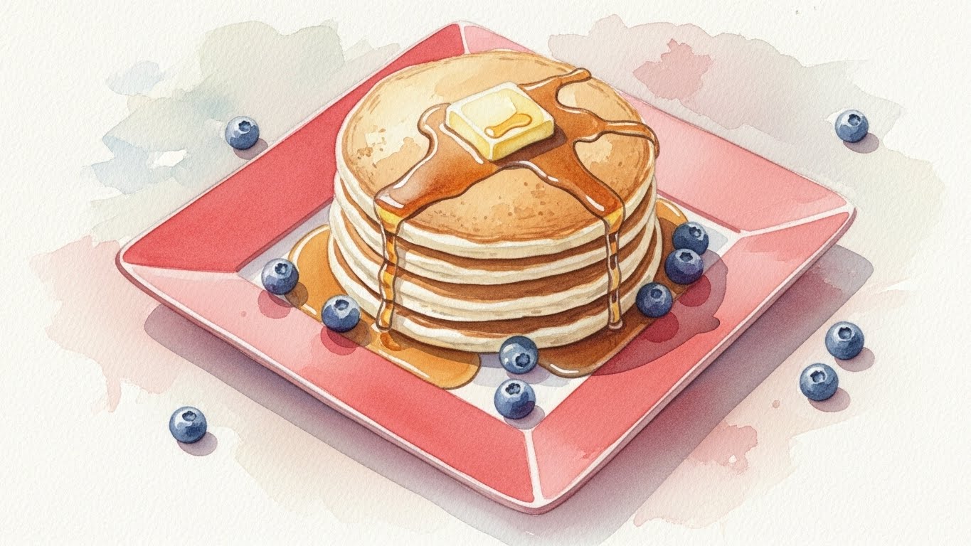 米粉パンケーキは牛乳なしで絶品！もちもちふわふわレシピ