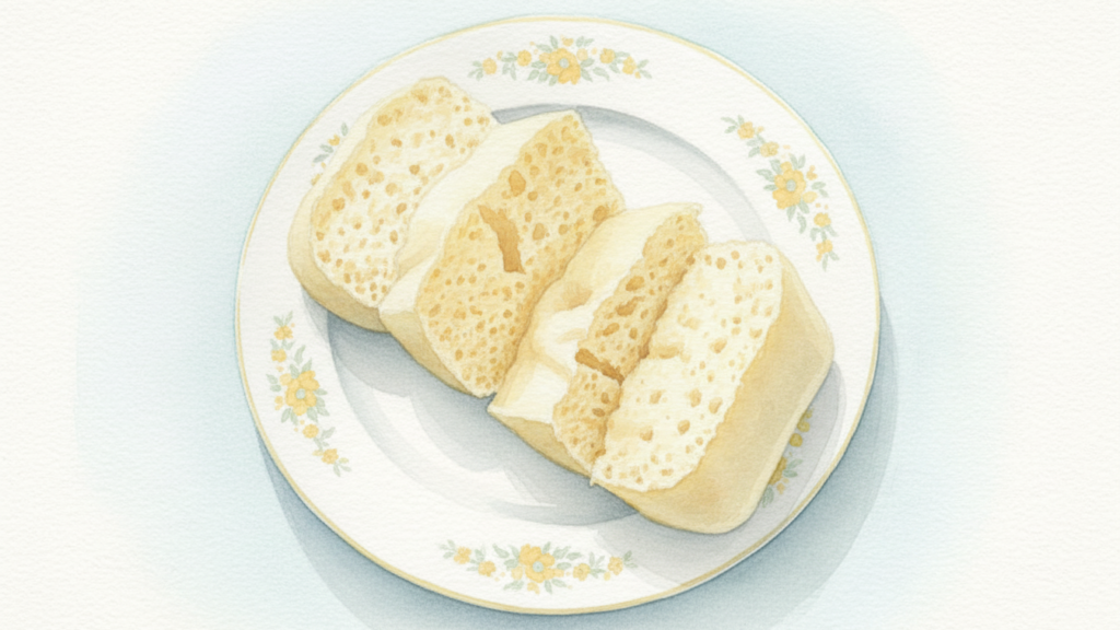 レンジの蒸しパンがベタベタしない対処法