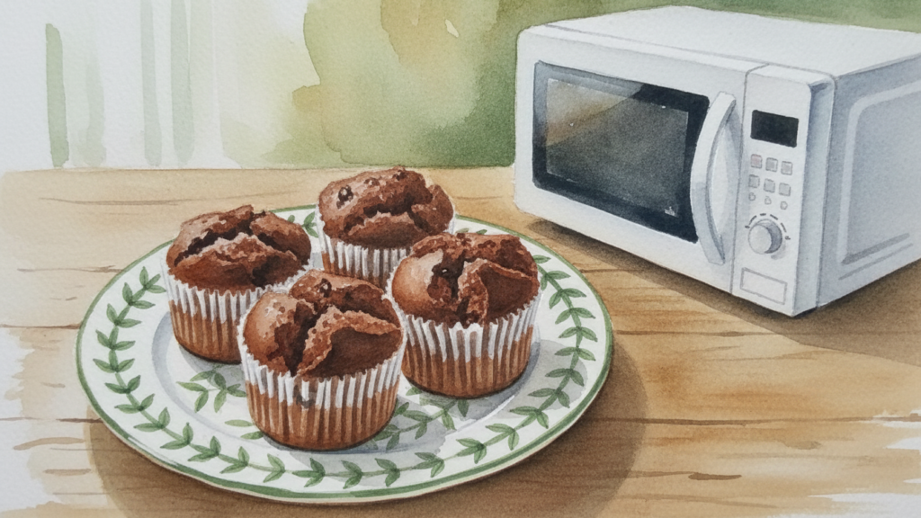 レンジで蒸しパンがベタベタになる主な原因