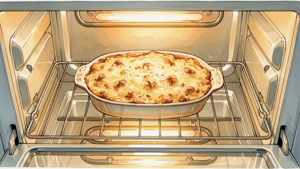 グラタンに電子レンジで焦げ目がつかない理由