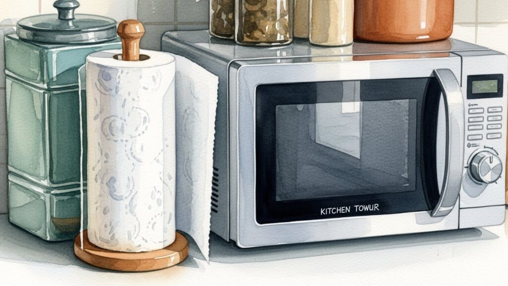 キッチンペーパーはレンジで大丈夫？危険性と注意点