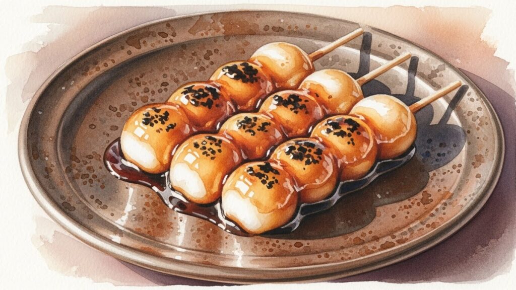 レンジで簡単！失敗しないみたらし団子の作り方