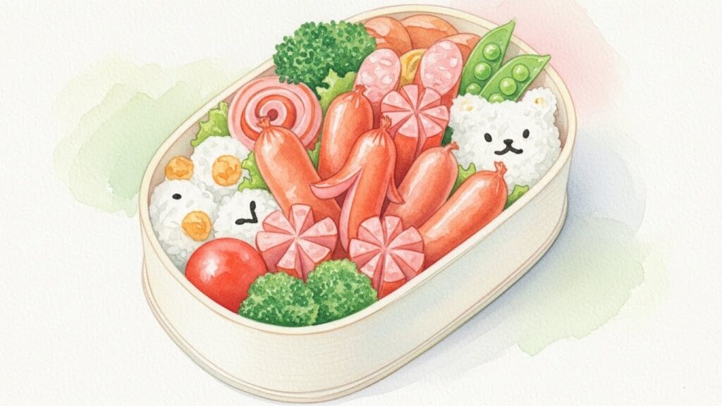 冷凍ウインナーをレンジで解凍する基本技