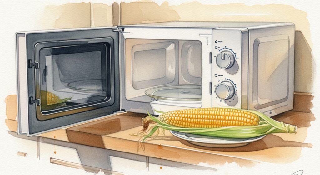 茹でるのと比較して食感が違う