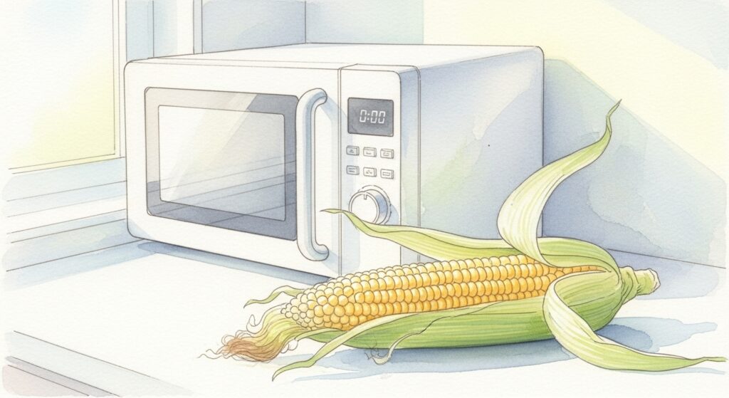 とうもろこしがレンジでまずい？美味しくなる加熱のコツ