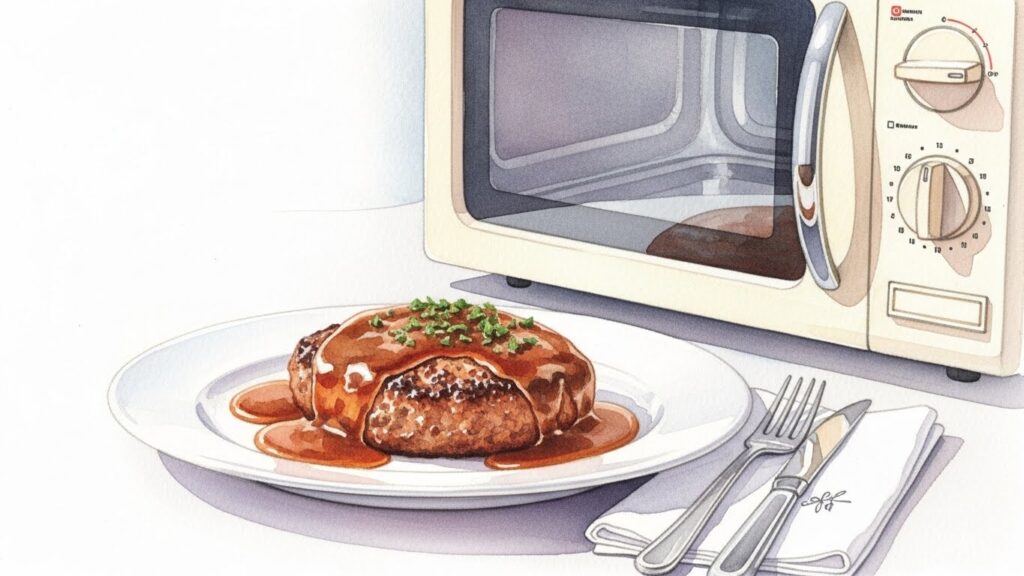 加熱時間は600Wで30秒ずつが目安