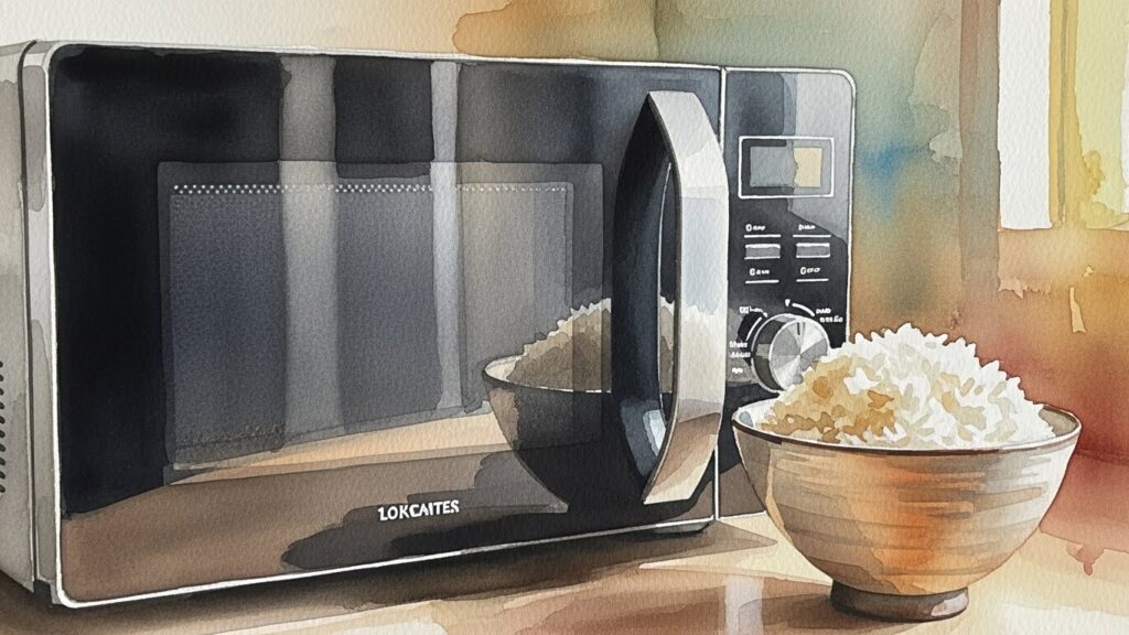 蒸らし時間でふっくら仕上げる