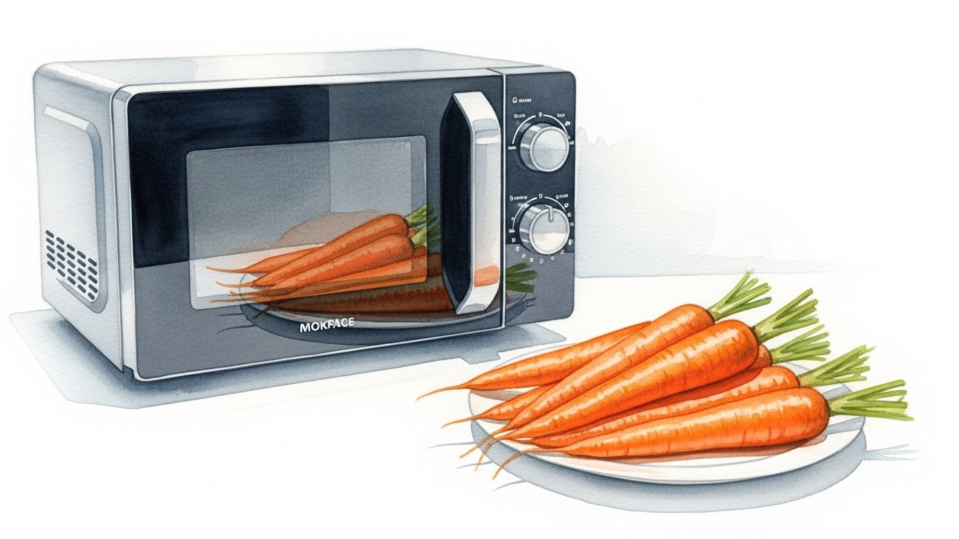 人参を電子レンジで柔らかく！時短で甘みを引き出すコツ