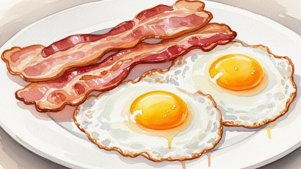 ベーコンをレンジでカリカリにする方法