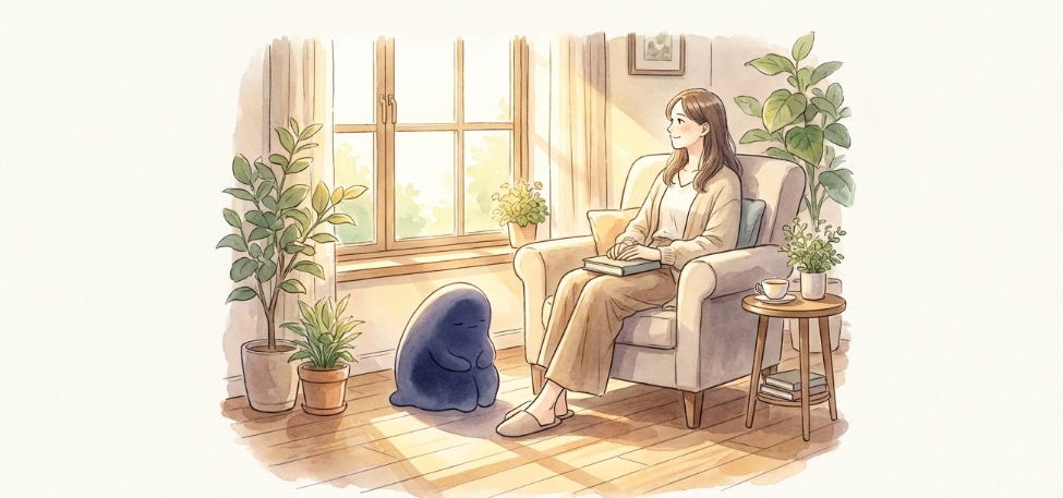 感情が来ても、前より慌てなくなった