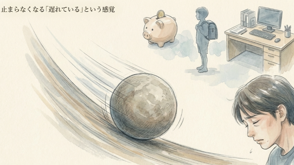 止まらなくなる「遅れている」という感覚