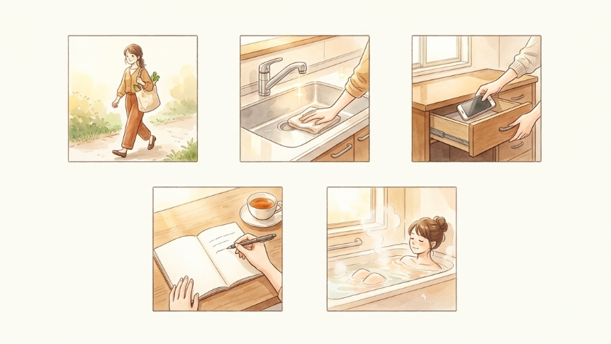 私がやっている5つの小さな整え方