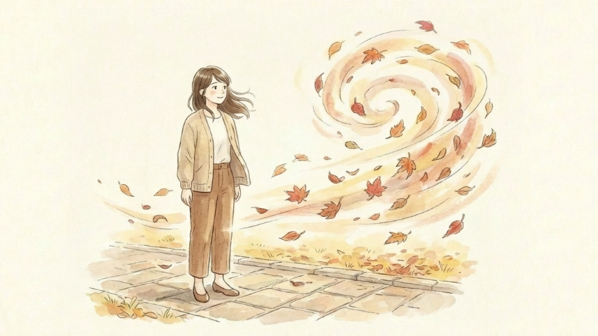 焦りが来ても、少しだけ横に立てる