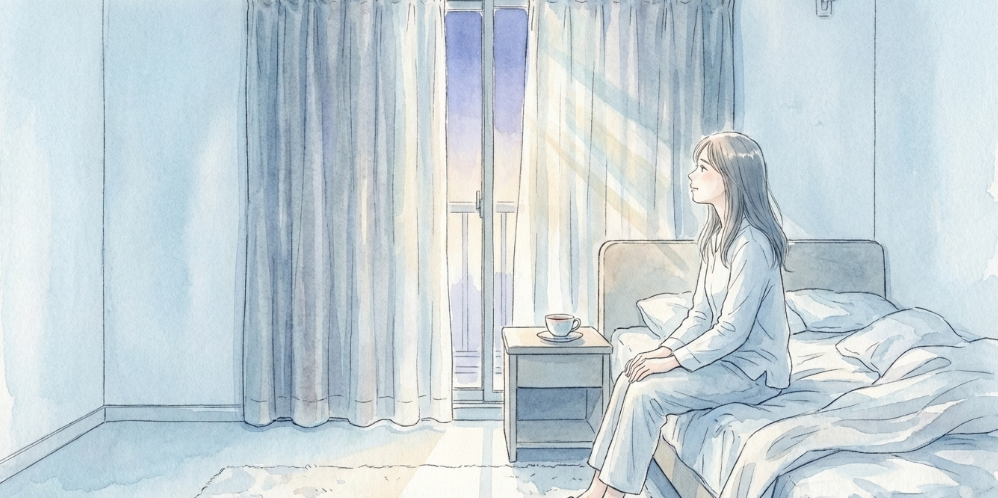 不安が来ても、前ほど慌てなくなった