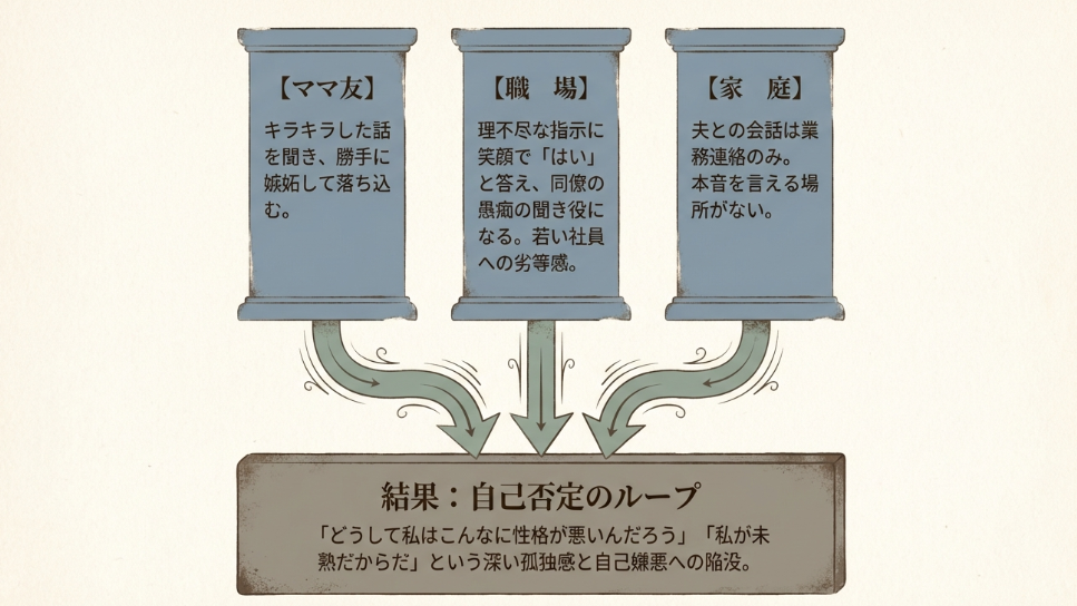 人間関係に疲れた40代女性のリアルな本音