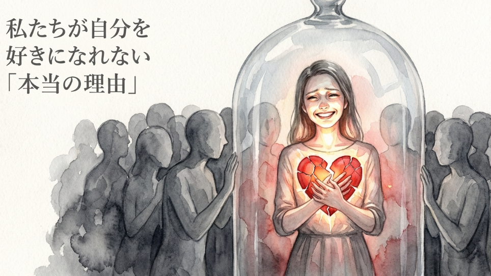 自分を好きになれない理由の根本的な正体