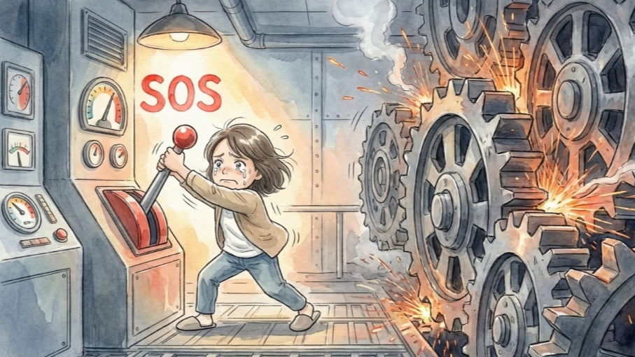 「もう誰かの正解を生きるのは限界」という心からの緊急アラートだった