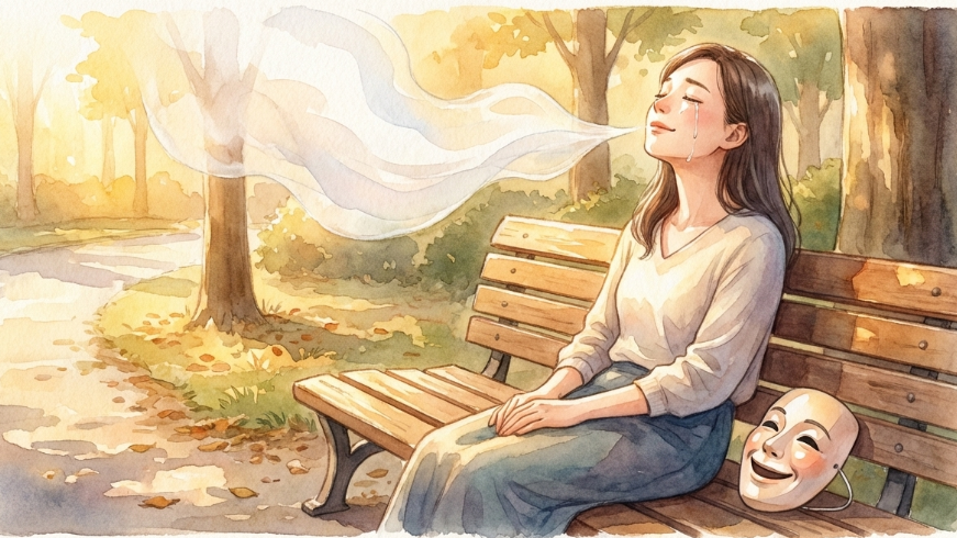 無理に笑うのも、強がるのもやめた。