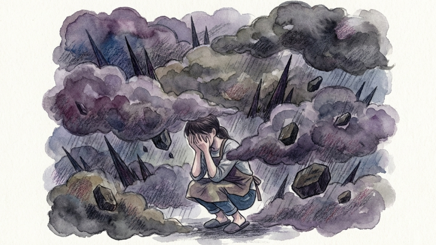 自分を責める悪循環