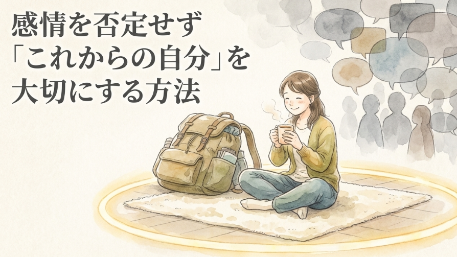 感情を否定せず「これからの自分」を大切にする方法