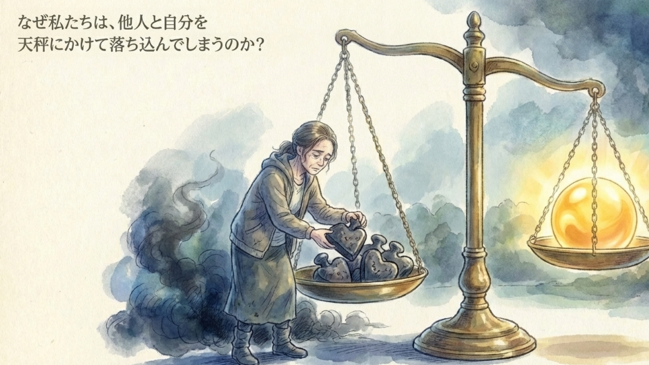 なぜ私たちは、他人と自分を天秤にかけて落ち込んでしまうのか？