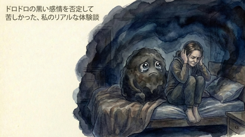 ドロドロの黒い感情を否定して苦しかった、私のリアルな体験談