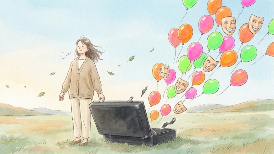 もう無理に前を向かない。