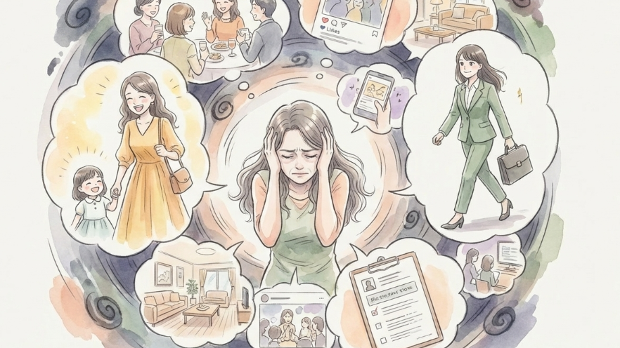 ママ友への嫉妬、職場での劣等感