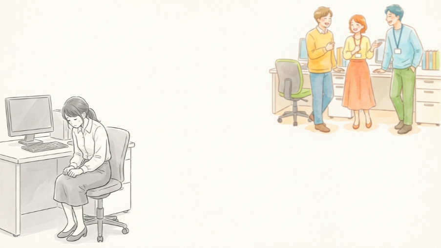 「どうせ私なんて」職場で感じる拭いきれない劣等感と孤独