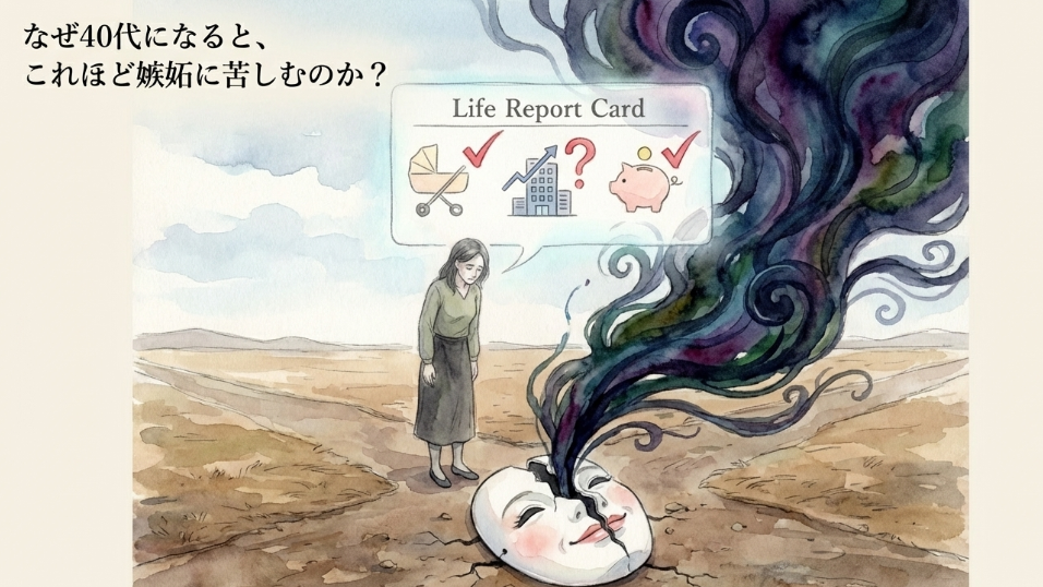 なぜ40代になると、これほど嫉妬に苦しむのか？