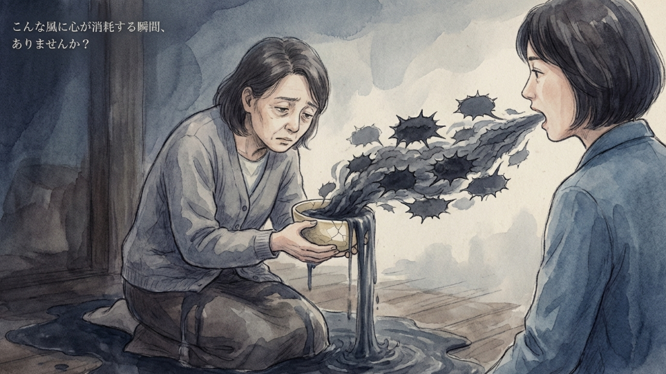 こんな風に心が消耗する瞬間、ありませんか？