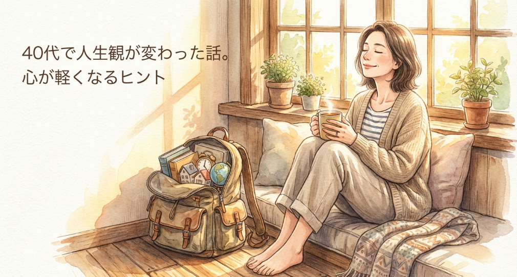 40代で人生観が変わった話