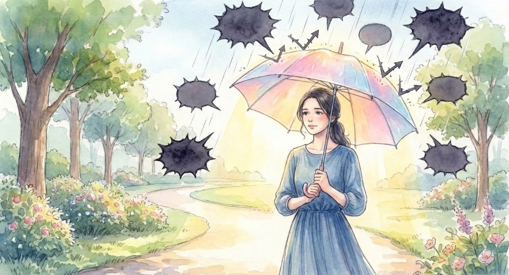 自己肯定感が下がる言葉を避ける