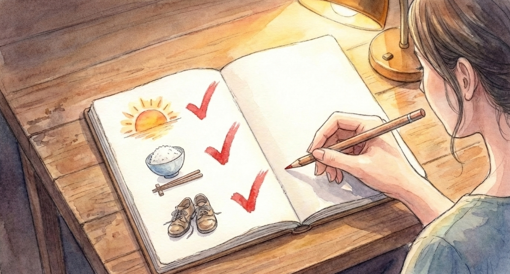 自分を責めるのをやめる第一歩