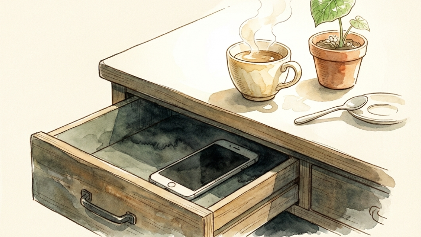 SNSの成功談から離れて休む