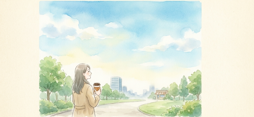 物理的に少しだけ離れる時間を作る