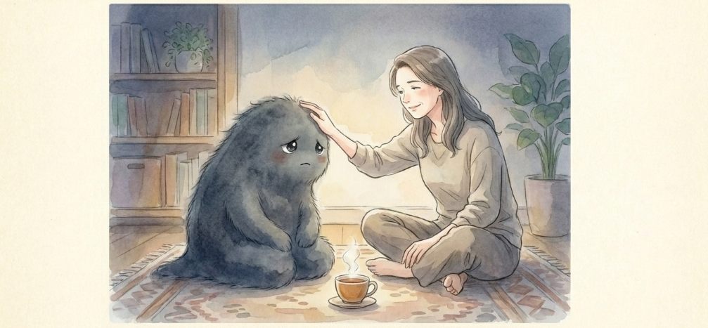 自分の感情を否定せずに受け止める