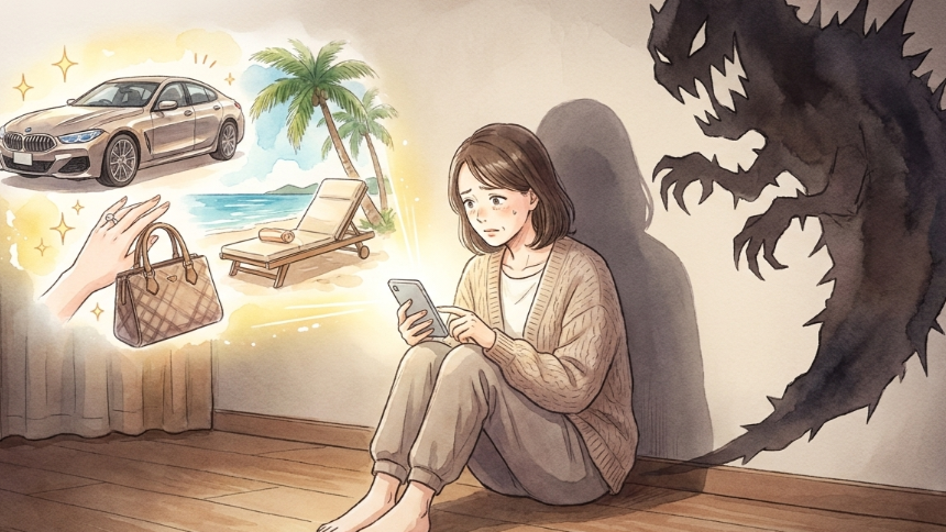 マウントや嫉妬が怖い心理