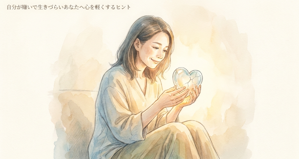 自分が嫌いで生きづらい