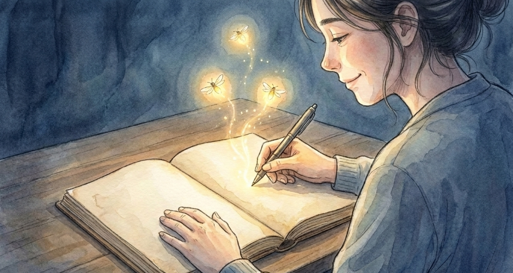 自分が嫌いで生きづらい時は三行日記を書く