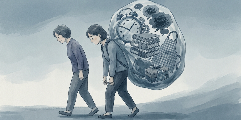 人生に疲れた40代が抱える心の重荷