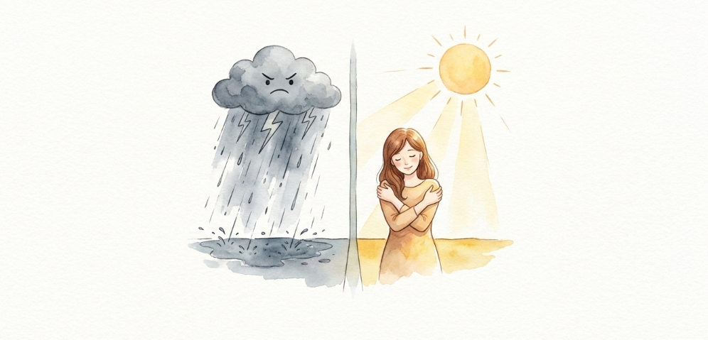 自分責めをやめる思考のコツ