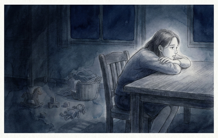 孤独で寂しい、誰か助けてと思う夜