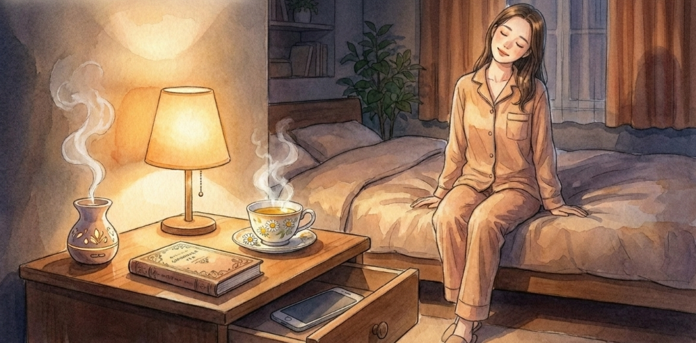 眠れない毎日を楽にする小さな習慣