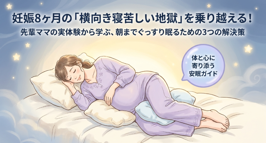 妊婦の横向き寝苦しい対策