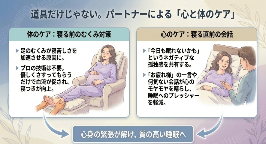 夫に助けてもらった!意外な「ちょっとしたコツ」で夜が楽になった話